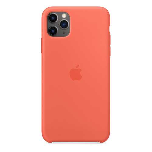 Чехол Apple для iPhone 11 Pro Max Silicone Case - Clementine (Orange) в Теле2