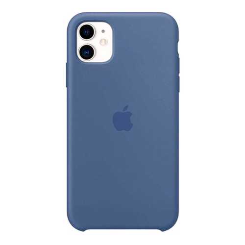 Чехол Apple для iPhone 11 Silicone Case Linen Blue в Теле2