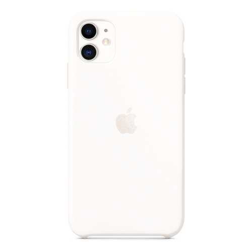 Чехол Apple для iPhone 11 Silicone Case - White в Теле2