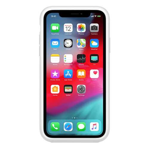 Чехол Apple для iPhone XR Max White (MU7N2ZM/A) в Теле2