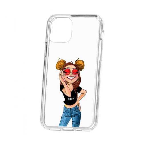 Чехол Apple iPhone 11 Pro Kruche Print Smiling в Теле2