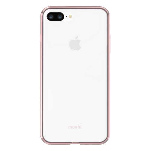 Чехол Apple Moshi Vitros Clear Protective iPhone 7/8 Plus розовый 99MO103253 в Теле2