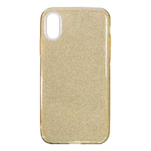 Чехол Apple Remax Glitter Silicon Case для iPhone X золотой в Теле2