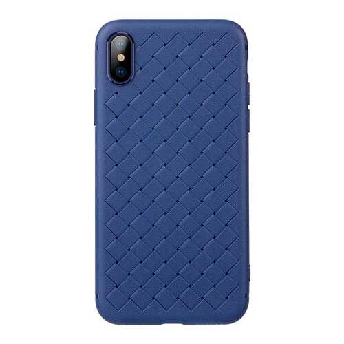 Чехол Baseus BV Weaving для iPhone X/XS Blue в Теле2