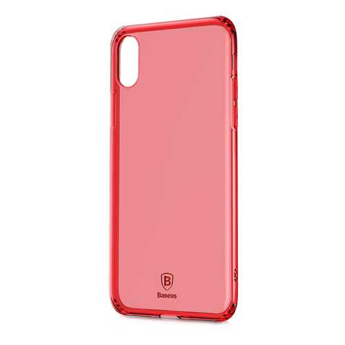 Чехол Baseus Simple Series Anti-Fall для Apple iPhone X Red в Теле2