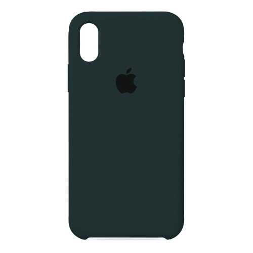 Чехол Case-House для iPhone X/XS, Тёмно-зелёный в Теле2