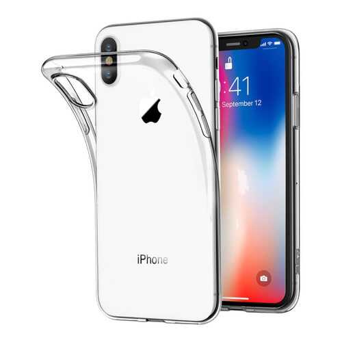 Чехол Clear Original для iPhone X/XS Transparent в Теле2