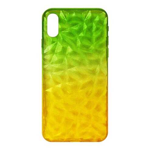 Чехол Crystal Krutoff для iPhone X/XS Yellow/Green в Теле2