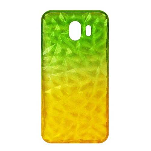 Чехол Crystal Krutoff для Samsung Galaxy J4 2018 (SM-J400) Yellow/Green в Теле2