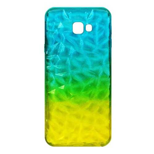 Чехол Crystal Krutoff для Samsung Galaxy J4+ (SM-J415) Yellow/Blue в Теле2