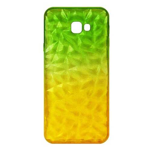 Чехол Crystal Krutoff для Samsung Galaxy J4+ (SM-J415) Yellow/Green в Теле2