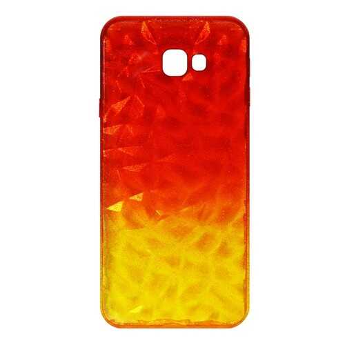 Чехол Crystal Krutoff для Samsung Galaxy J4+ (SM-J415) Yellow/Red в Теле2