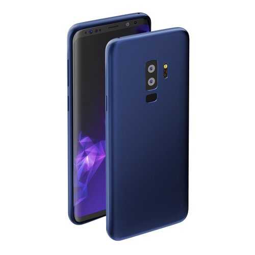 Чехол Deppa Case Silk для Samsung Galaxy S9+ Metallic Blue в Теле2