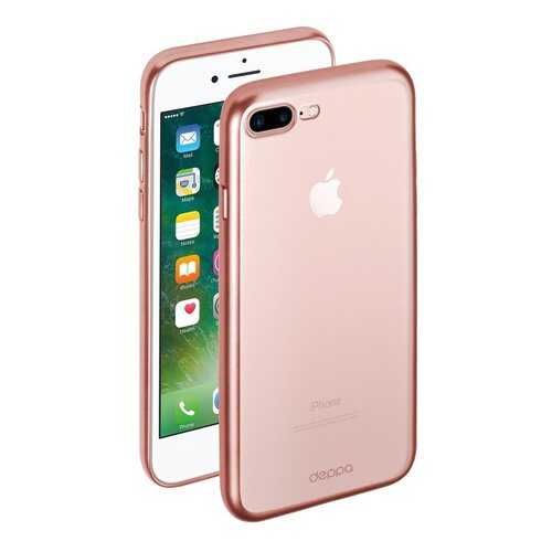 Чехол Deppa Gel Plus Case для Apple iPhone 7/8 Plus, Розовое золото в Теле2