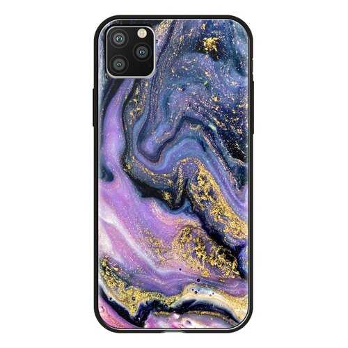 Чехол Deppa Glass Case для Apple iPhone 11 Pro Purple Agate в Теле2