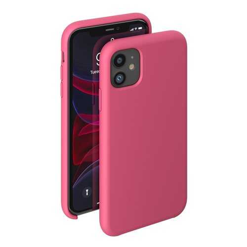 Чехол Deppa Liquid Silicone Case для Apple iPhone 11 (Фуксия) в Теле2