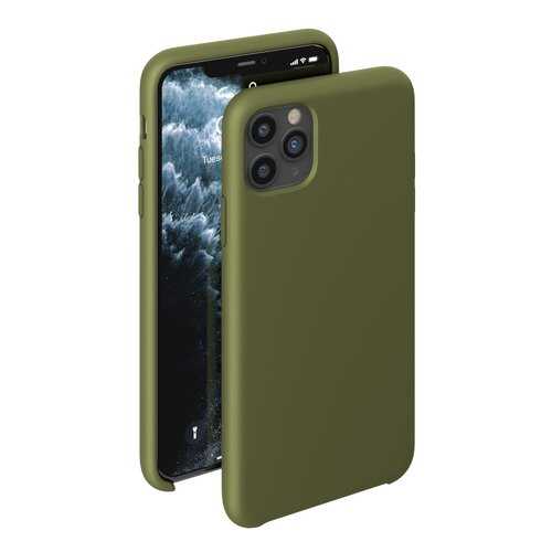 Чехол Deppa Liquid Silicone Case для Apple iPhone 11 Pro Max (Оливковый) в Теле2