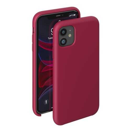 Чехол Deppa Liquid Silicone Case для Apple iPhone 11 Red в Теле2