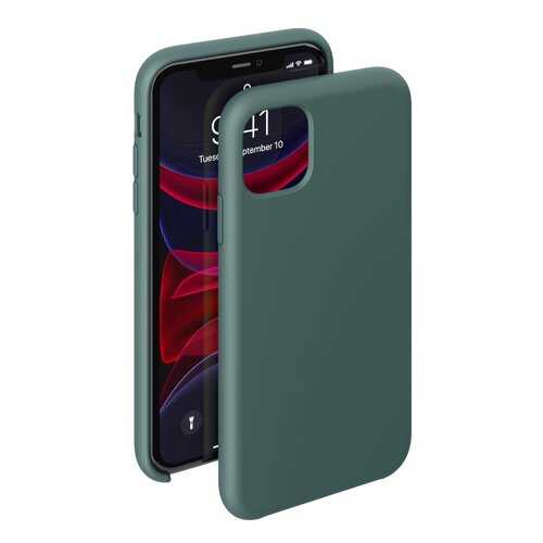 Чехол Deppa Liquid Silicone для iPhone 11 Pro Max Dark Green в Теле2