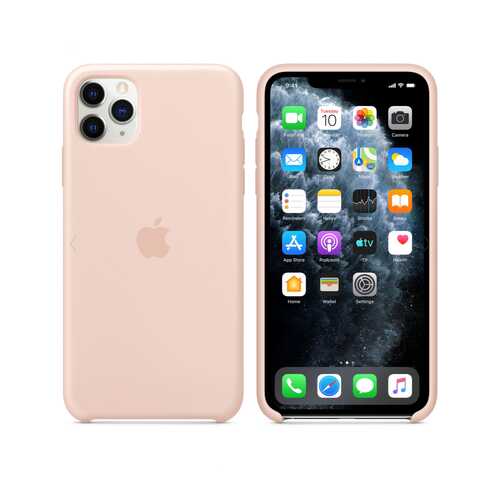 Чехол для Apple iPhone 11 Pro Max Silicone Case Pink Sand Розовый Песок (MWYN0FE/A) в Теле2