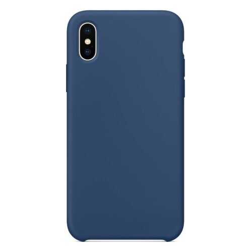 Чехол для Apple iPhone X/XS Dark Blue в Теле2