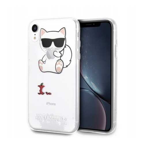 Чехол для смартфона Karl Lagerfeld Choupette Fun Eaten Transparent для Apple iPhone XR в Теле2