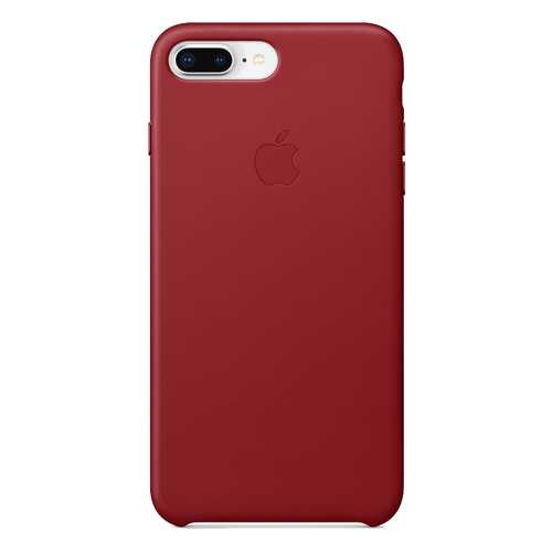 Чехол для сотового телефона Apple iPhone 8 Plus / 7 Plus Leather Case красный MQHN2Z в Теле2