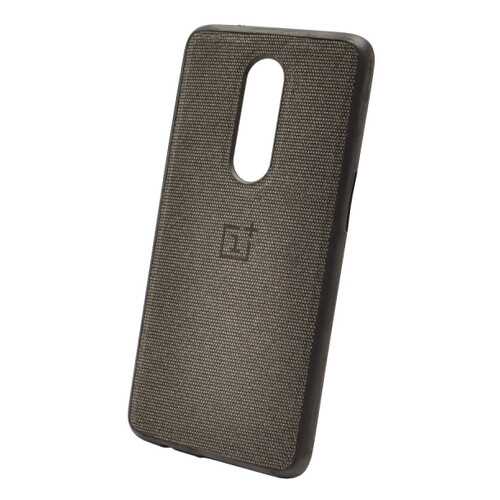 Чехол Fiber Logo для OnePlus 6 Black в Теле2