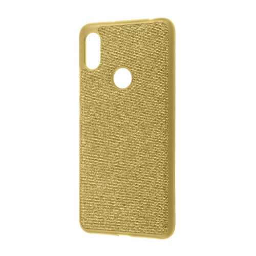 Чехол Fiber Logo для Xiaomi Redmi Note 6 Pro Gold в Теле2