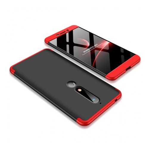 Чехол GKK LikGus для Nokia 6.1 Black / Red) в Теле2