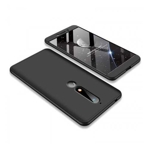 Чехол GKK LikGus для Nokia 6.1 Black / Silver в Теле2