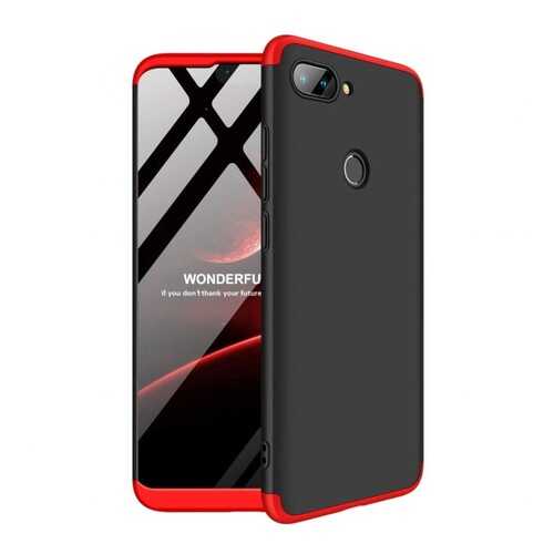 Чехол GKK LikGus для Xiaomi Mi 8 Lite/Mi 8 Youth (Mi 8X) Black/Red в Теле2