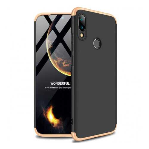 Чехол GKK LikGus для Xiaomi Redmi 7 Black /Gold в Теле2