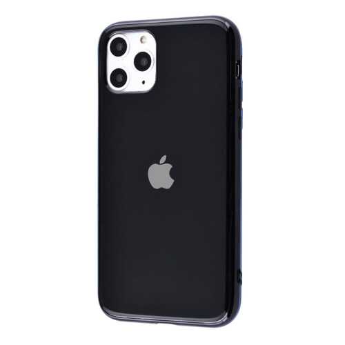 Чехол GLOSSY LOGO для Apple iPhone 11 Pro Black в Теле2