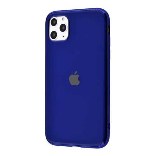 Чехол GLOSSY LOGO для Apple iPhone 11 Pro Max Blue в Теле2