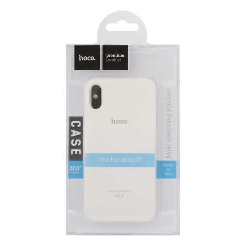 Чехол HOCO Thin Series Frosted Case для iPhone Xs Transparent в Теле2