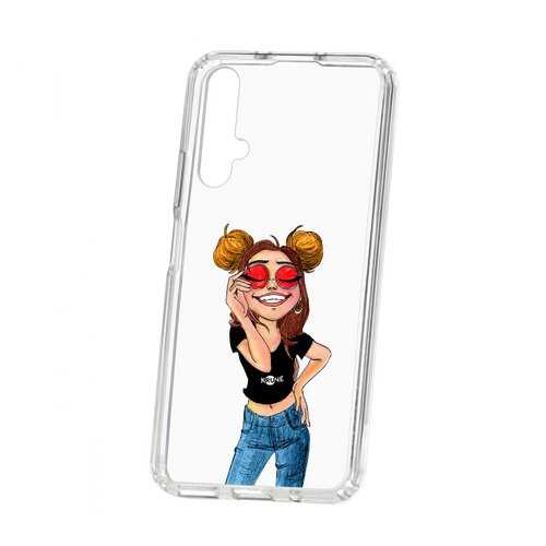 Чехол Huawei Honor 20 Kruche Print Smiling в Теле2