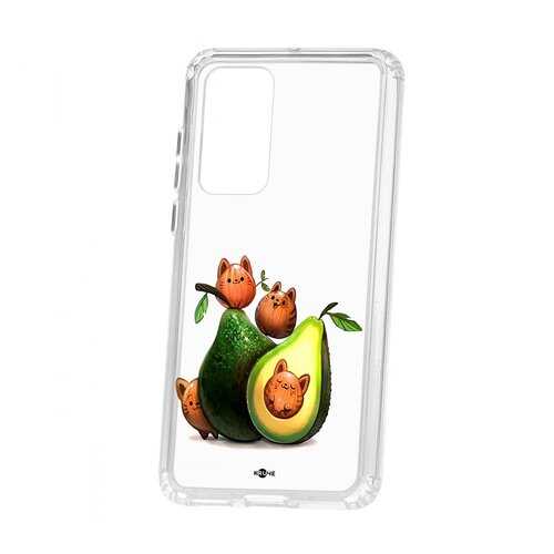 Чехол Huawei P40 Kruche Print Авокотики в Теле2