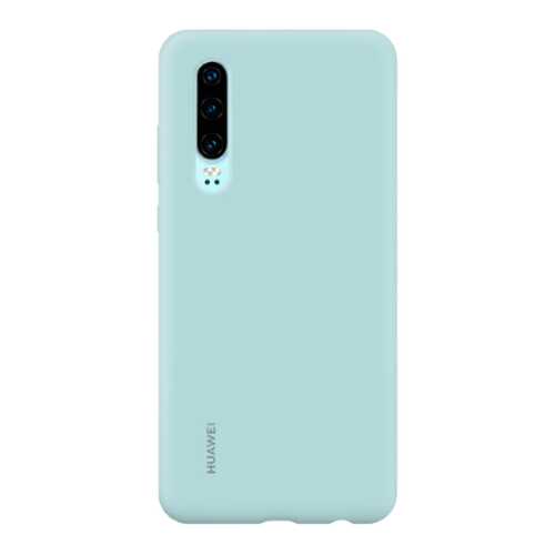 Чехол Huawei Silicon Car Case для Huawei P30 Light Blue в Теле2