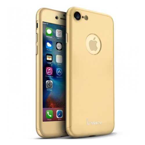 Чехол iPaky 360 градусов для Apple iPhone 7 Gold в Теле2