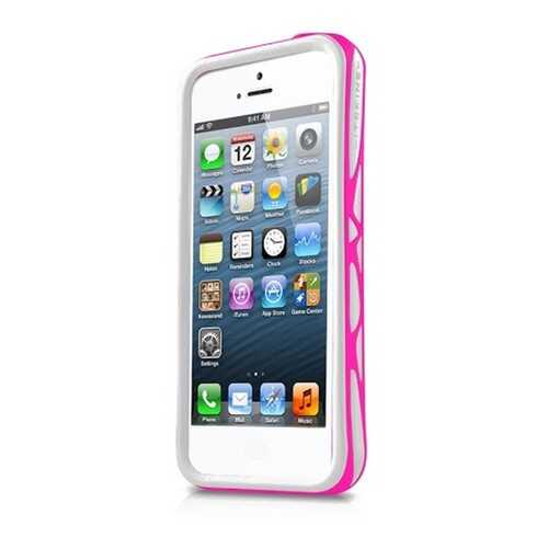 Чехол Itskins Venum для iPhone 5/5s White/Pink в Теле2