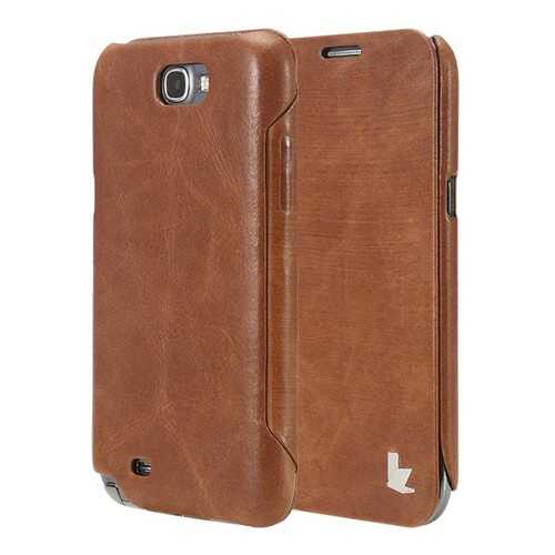 Чехол Jisoncase для Samsung Note 2 N7100 Brown в Теле2