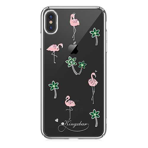 Чехол Kingxbar с Swarovski Tropical Series для Apple iPhone Xs Max в Теле2