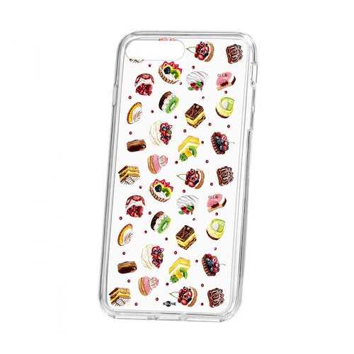 Чехол Kruche Apple iPhone 7 Plus Print Cake в Теле2