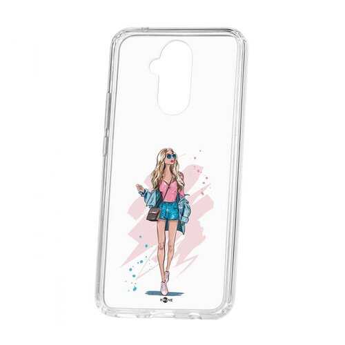 Чехол Kruche Huawei Mate 20 Lite Print Fashion Girl в Теле2