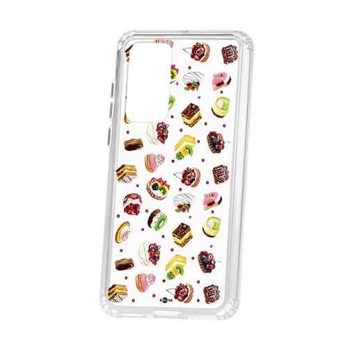 Чехол Kruche Huawei P40 Print Cake в Теле2