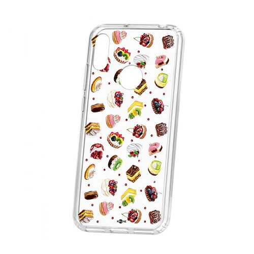 Чехол Kruche Huawei Y6 2019 Print Cake в Теле2