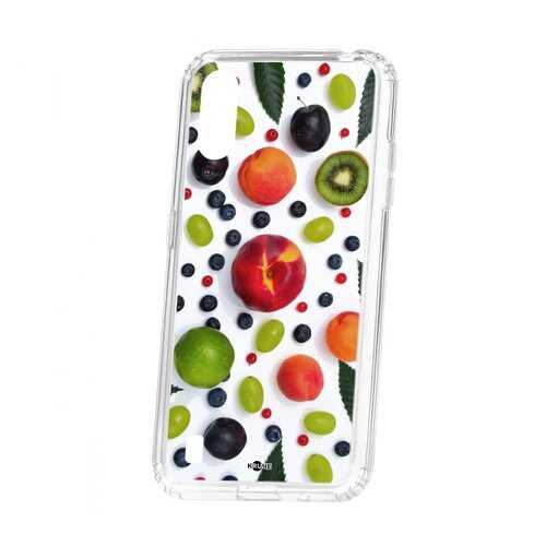 Чехол Kruche Samsung Galaxy A01/A015 Print Fruits в Теле2