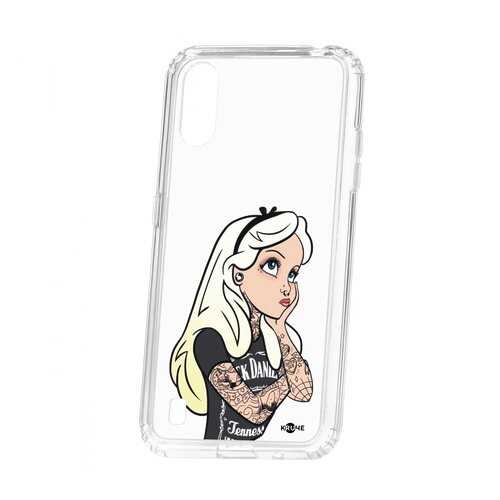 Чехол Kruche Samsung Galaxy A01/A015 Print Tattoo Girl в Теле2