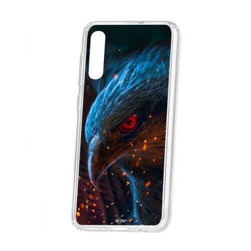 Чехол Kruche Samsung Galaxy A50 2019 Print Орел в Теле2